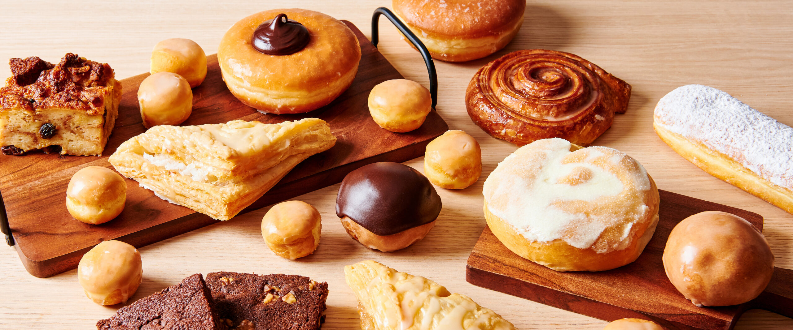Donuts and assorted pastries