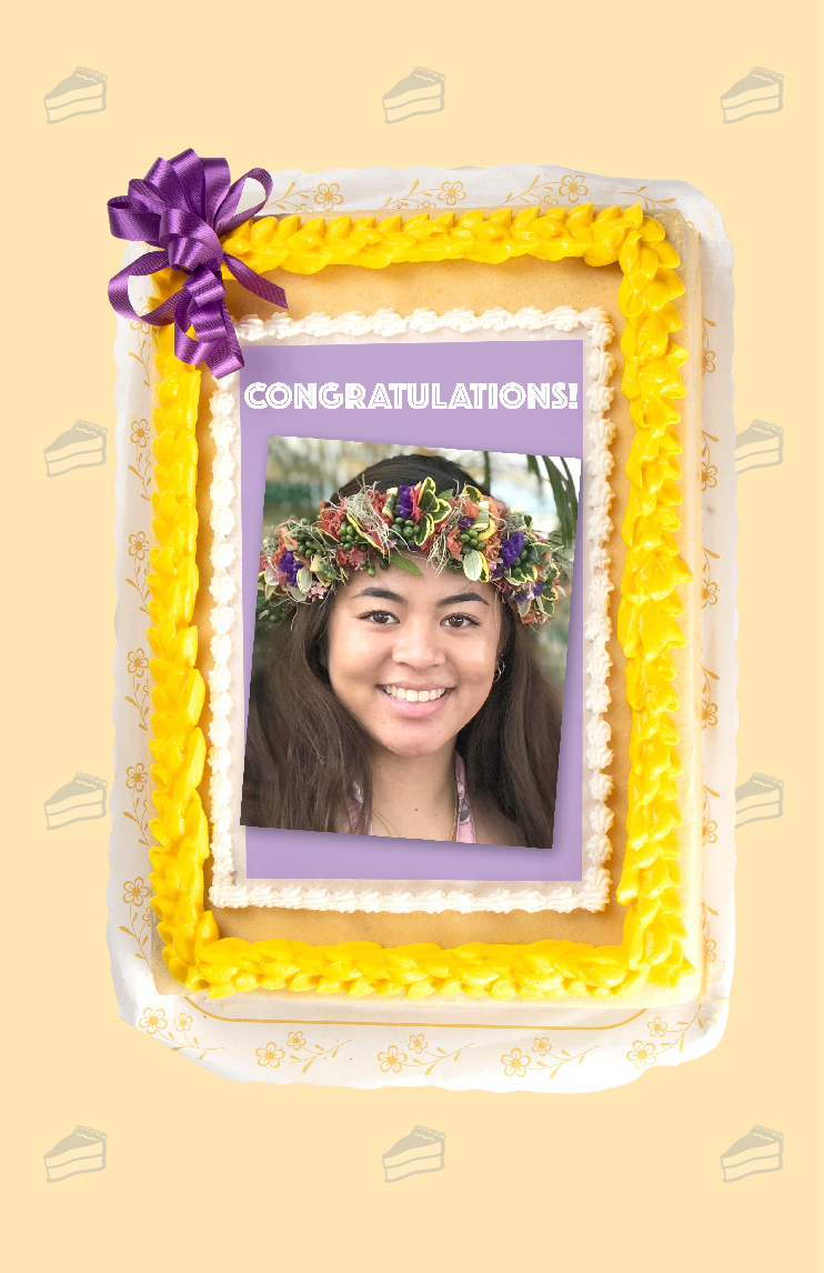 Lei & Ribbon Cake